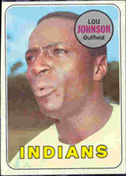 1969 Topps Baseball Cards      367     Lou Johnson